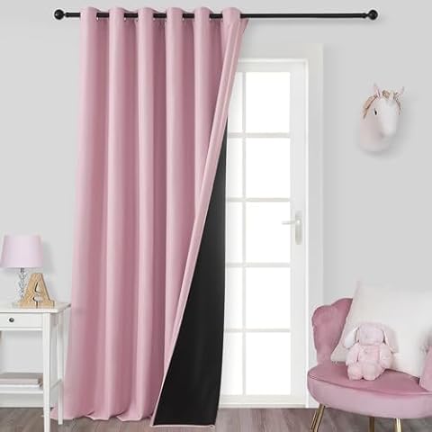 MRTREES 100% Blackout Thermal Curtains Cover
