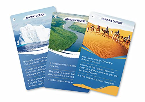 Kaizen MicroLessons Trump Card Gamefor Age 6-13. Learn While Playing. (Combo:KYWCountSolar)