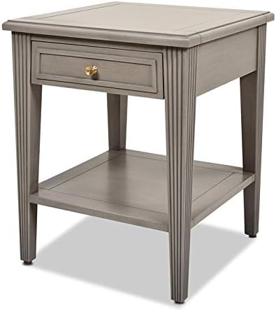 Miniatura 1 de Jennifer Taylor Home CTG87041 Mesa auxiliar, madera de cachemira gris