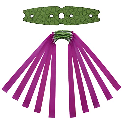 10 Pcs Slingshot Flat Rubber Bands 0.65mm Thickness Slingshot Replacement Bands for Hunting Slingshot Catapult