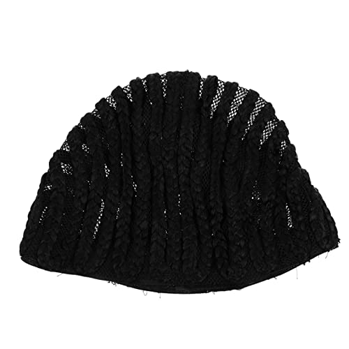 HAPINARY Refined Wig Cap for Cornrows Crochet Beanie One Size Fit Hair Net Liner for Wig