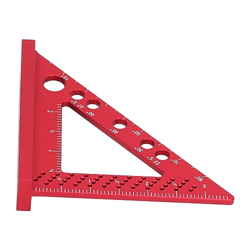 Escuadra Carpintero 90° aluminio para madera compacta miniatura 4