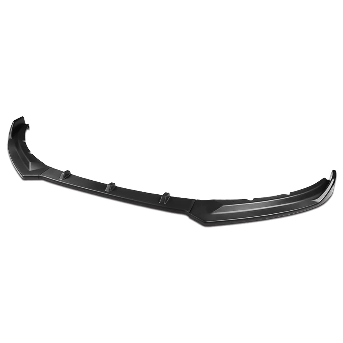 DNA MOTORING3PCS STP-Style Front Bumper Lip Compatible with 2016-2019 Jaguar XE, Matte Black, 2-PU-572