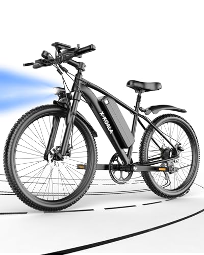 Electric Bike for Adults - 1500W Peak Mountain Ebike - 26" Commute Electric Bicycle, 50+ Miles Range, Removable Battery, 7-Speed, Front Suspension image 2