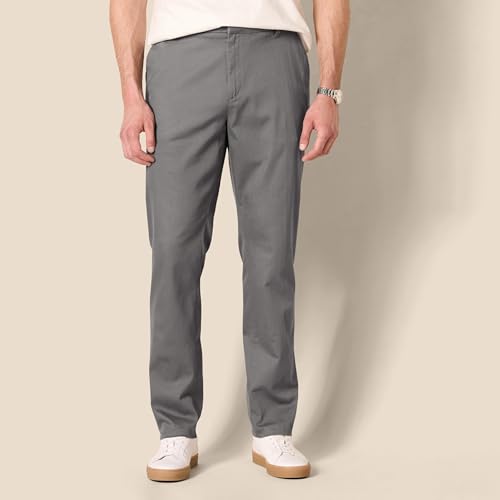 Image of Amazon Essentials Men's Slim-Fit Wrinkle-Resistant Flat-Front Stretch Chino Pant