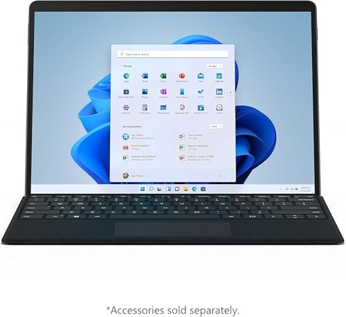 Image of Microsoft Surface Pro 8 Tablet, LTE Unlocked, Intel Evo i7, 16GB RAM, 512GB SSD, Intel Iris Xe 13 inch Touchscreen Windows 11 PRO, Platinum (Renewed)