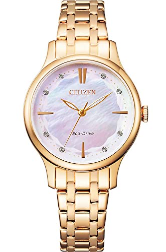 Citizen Orologio Analogico Quarzo da Donna con Cinturino in Acciaio