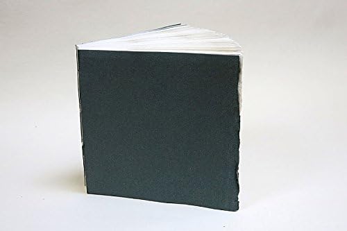 Khadi Paper Fat Book 21x21cm. Artists Handmade Paper Watercolour Painting Drawing Sketchbook