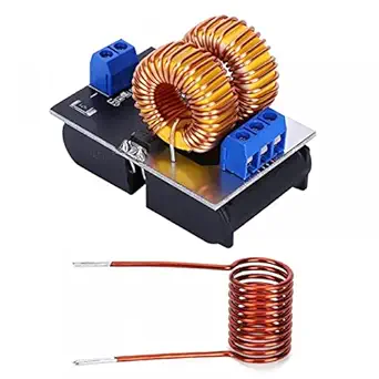 Techtonics Mini ZVS Induction Heating Board Flyback Driver Heater DIY Cooker and Ignition Coil