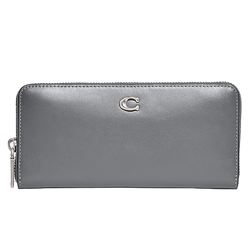 Coach Slim Accordion Zip, LH/Smoke Black