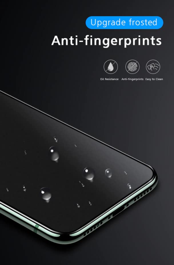 Image of HD MATTE Tempered Glass For Oppo F21s Pro 5G / F21s Pro / F21 Pro 5G / F21 Pro / F19 Pro Plus 5G ( F19 PRO+ ) / F19 Pro / F19S / F19 Screen Protector Smooth Full Coverage 9H Edge To Edge Front Temper Guard With INSTALLATION Wipes