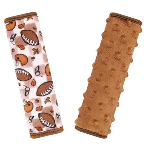 Image of Seat Belt Covers for Kids, 2 Pack Double-Sided Use Shoulder Pads for Kids