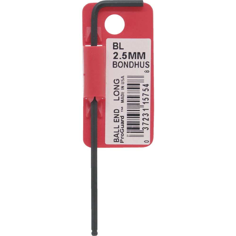 Bondhus Black 15754 Bl2.5 Barcoded Ballwrench 2.5Mm,
