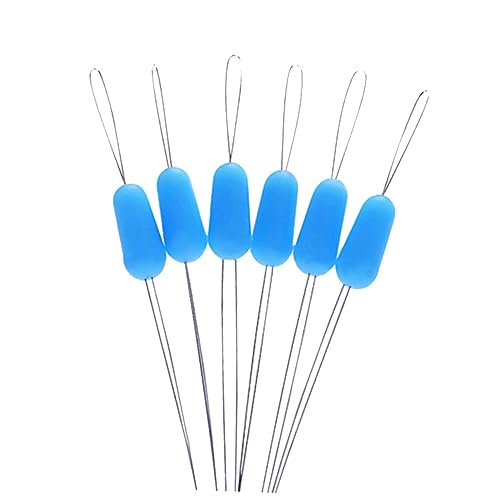 POPETPOP 30Pcs Tangle Fishing Accessories with Silica Wrapped Beans for Night Fishing Deep Drop Rigs Compatible with Lures and Hooks Durable Material