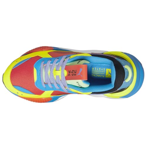 PUMA Kids Boys Rs-X Water Fight Lace Up Sneakers Shoes Casual - Blue, Red, Yellow - Size 4.5 M4