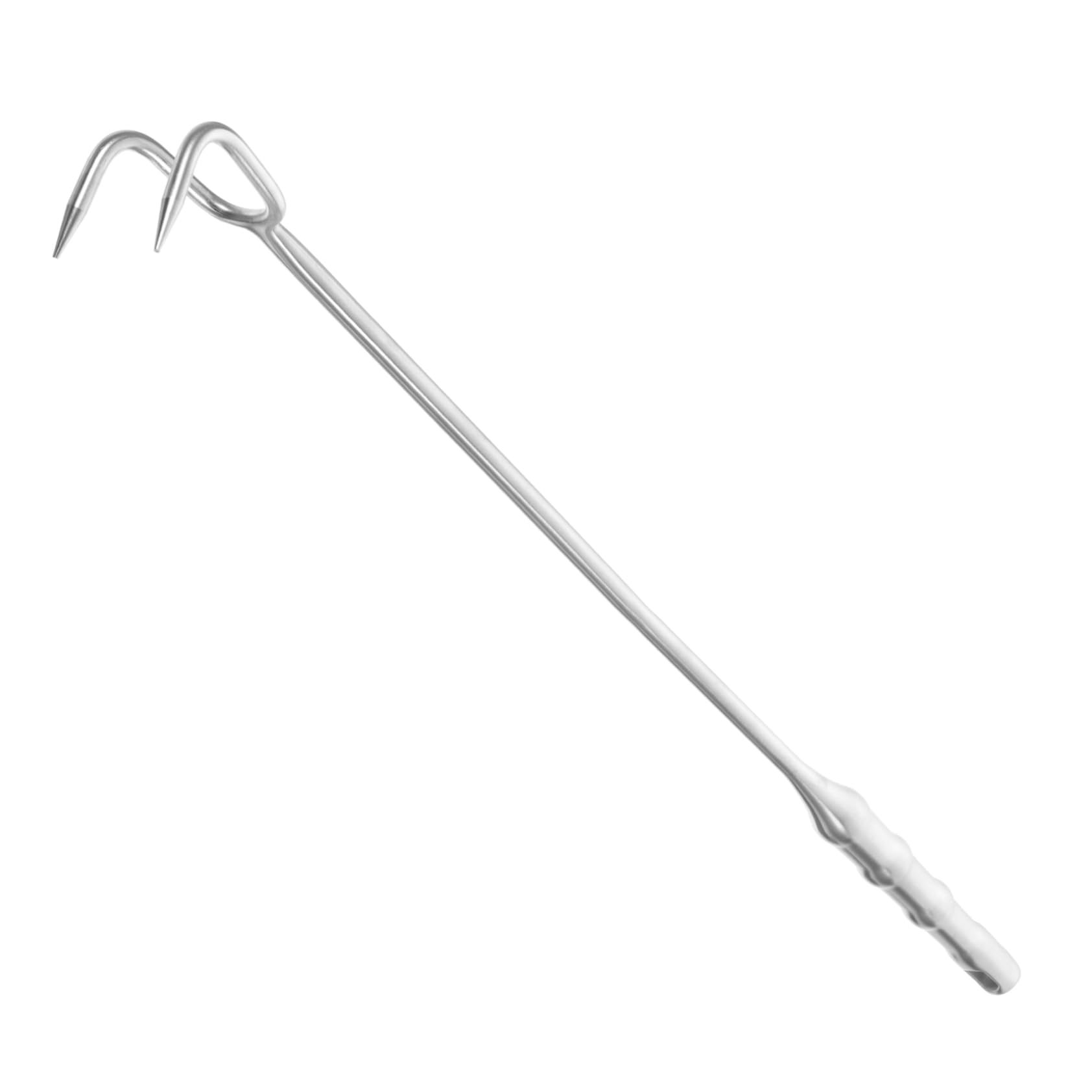 PRETYZOOM Meat Flipper Hook Stainless Steel Bbq Accessory Turner for Kitchens Bbqs Camping