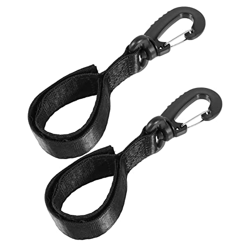 Yardwe 2sets Kayak Paddle Tie Safety Lanyard Paddle Rope Easy Detach Boat Gear Accessory 2pcs*2 Random Style