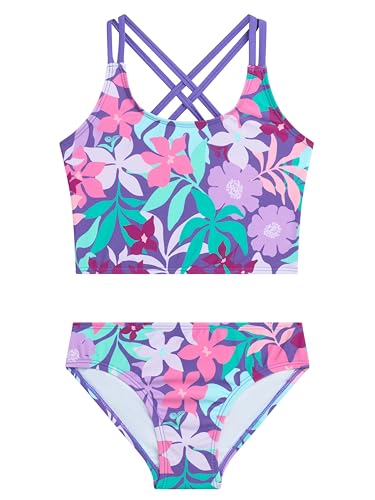 Image of Kanu Surf Girls Waverly UPF 50 Beach Sport Criss-Cross Tankini