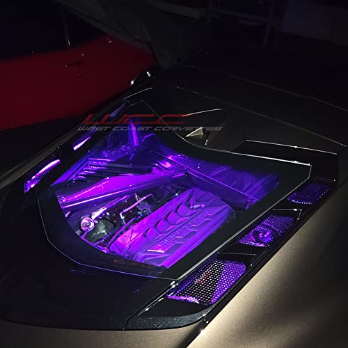 Kit de Iluminación LED para Motor C8 Corvette RGB 2020-2024 miniatura 2