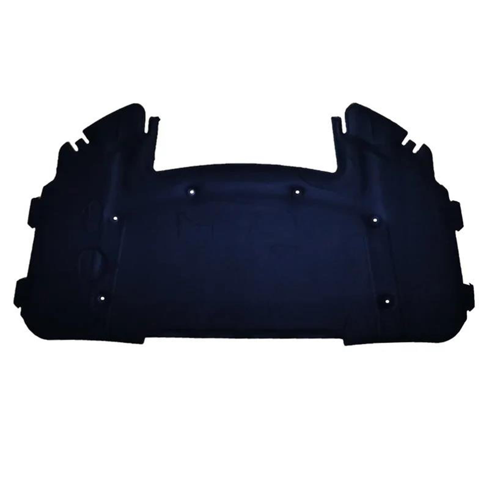 Slimes All Black Heat Liner Mat Engine Hood Insulation Cotton Soundproof Mat Pad Noise Deadener For 3 Series E90 318I 320I 323I 325I(All Black)