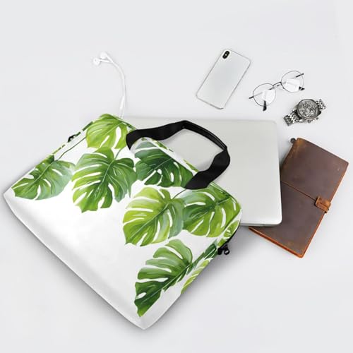 Funda para portátil con diseño Tropical Green Monstera 13-15.6" miniatura 7