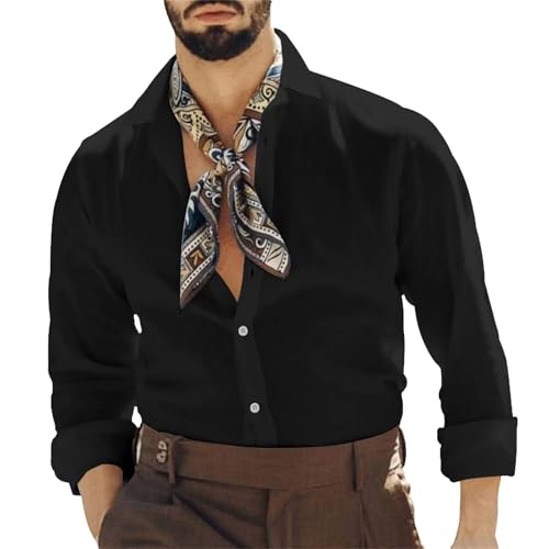 Camisa de lino ajustada para hombre, chaquetas de lino para hombre del Reino Unido, camisa de manga larga, camisas de vestir, camisetas polo, camisas largas de gimnasio, camisa de negocios, ropa de