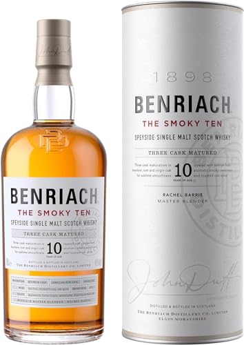 Benriach The Smoky Ten Single Malt Scotch Whisky, 70cl