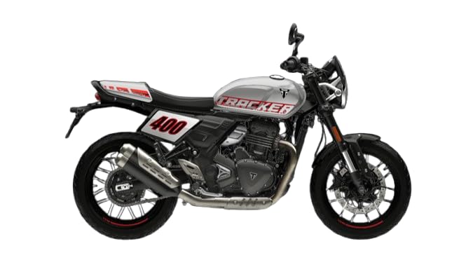 Image of Triumph Tracker 400 (349 CC) Bike Aluminium Silver Booking for Ex-Showroom Price