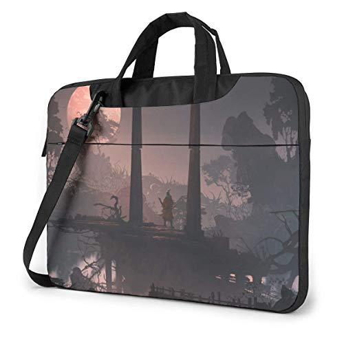 Lsjuee Sekiro Shadows Die Twice Bolsa de Ordenador portátil Multifuncional