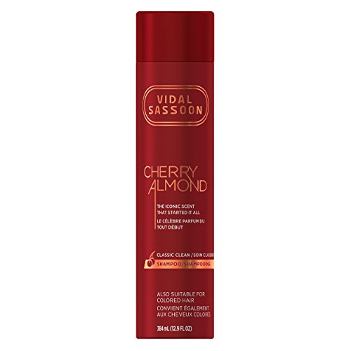 Vidal Sassoon Cherry Almond Classic Clean Shampoo, 12.9 Fluid Ounce