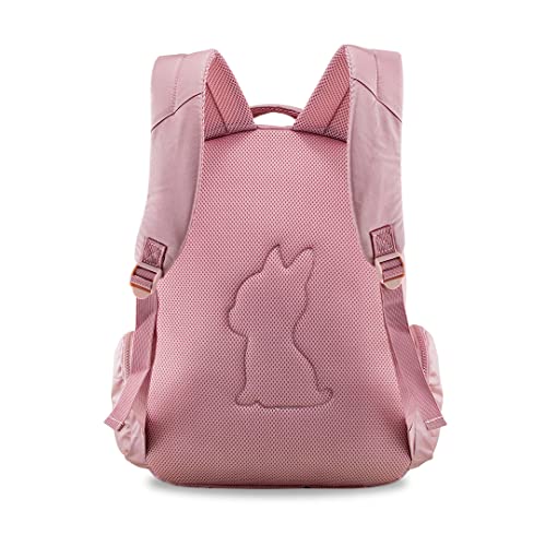 Kit Mochila Escolar Rebecca Bonbon Estojo Com Squeeze RB (Rosa)