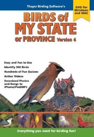 Thayer Birding Software Birds of My State or Province Version 4
