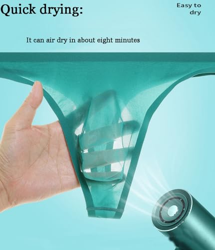 Men's Sexy Seamless Ultra-Thin Thong Transparent Briefs Panties Pouch Bikini Underwear4