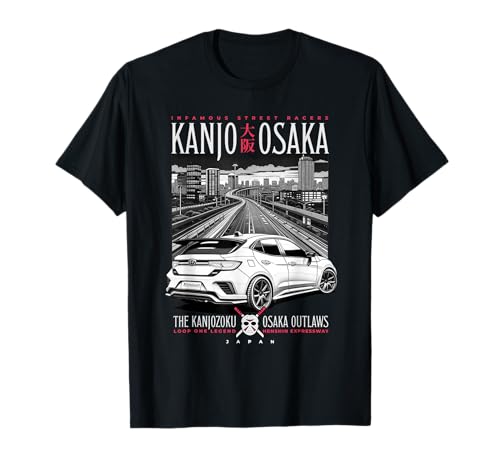 Voiture de Course Japonaise JDM Tokyo Japon Drift T-Shirt