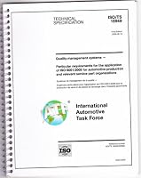 ISO/TS 16949 Third Edition 2009 spiral bound 1605341584 Book Cover