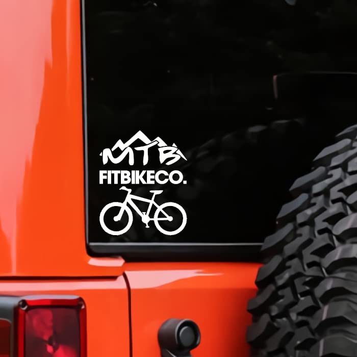 MTB Your Logo Vinyl Decal Sticker Custom Truck Window Bumper Car Laptop Automotive Wall Gift Tumbler fitbikeco