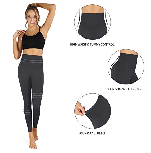 Leggings de compressão pós-parto Fengbay, leggings de cintura alta com controle de barriga para mulh