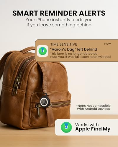Image of Bluetooth Smart Tag Global Item Tracker with Apple Find My Support, 230mAh Button Battery, One-Click Search, Accurate Location, Bluetooth v5.0, Compact Portable Tracker- SF-G910
