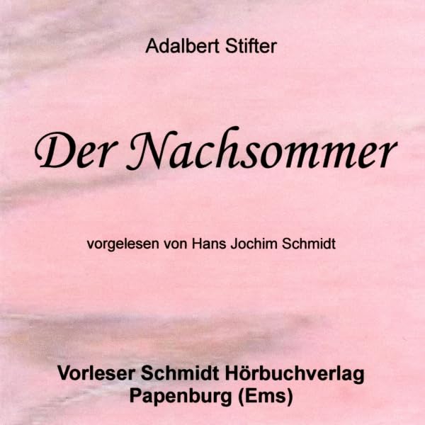 Cover art for Der Nachsommer