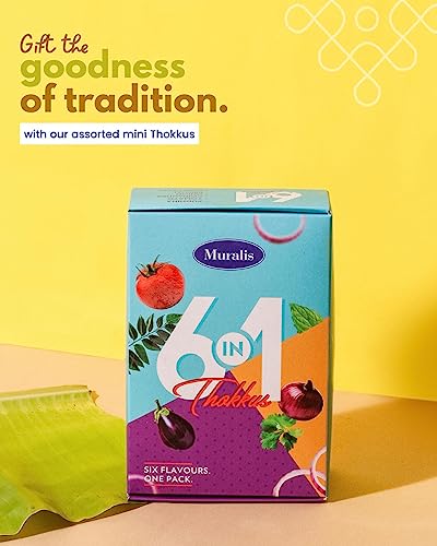 Image of Muralis 6 In 1 Thokku | Authentic 6 In 1 ready-to-mix | preparation made in traditional Tamil style | Traditional style
