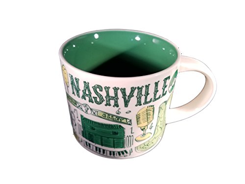 Starbucks Nashville Been There Series Ceramic Coffee Mug, 14 oz - Image 3