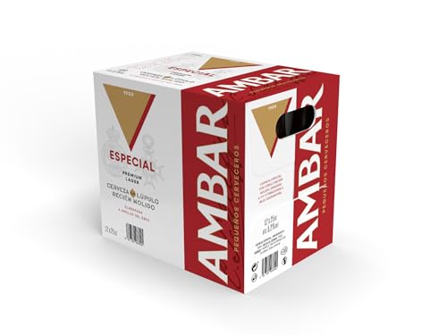 Ambar Especial - Pack de 12 botellas x 25cl - 5.2 % Volumen de Alcohol.