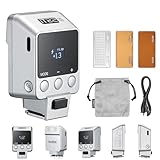 Diseño ultraligero para un transporte sin esfuerzo: con solo 45 gramos, la cámara compacta y portátil cabe fácilmente en cualquier bolso o equipaje de mano, perfecta para fotografía diaria, de viaje o de calle.