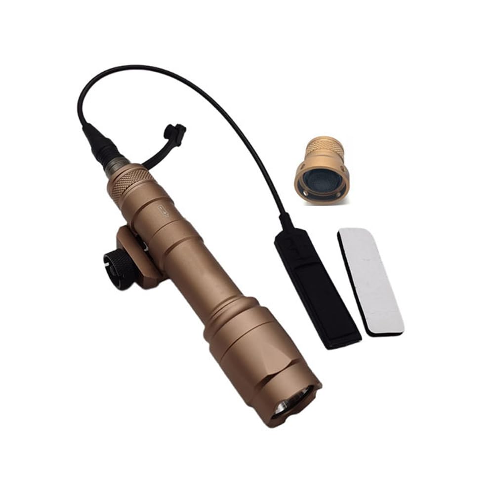 Nylon ML C1+ Box Laser Indicatore di Vista (con IR + Laser Rosso/Verde/Blu+Luce di Riempimento IR+220lm Luce LED), & M600C Forte Torcia & Modulare Dual Remote Pressure Switch (SF + 2.5 Spina) Combo,