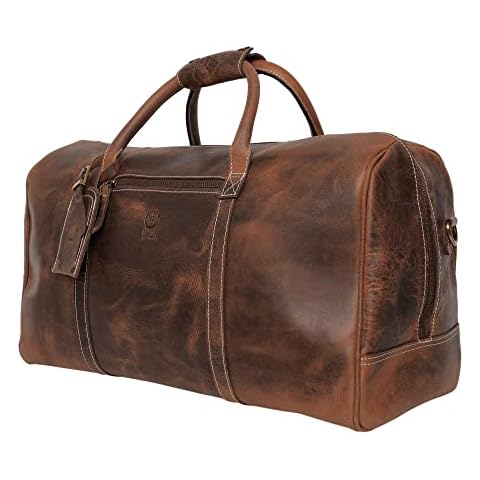 Rustic Town Leather Carry On Bag Cover