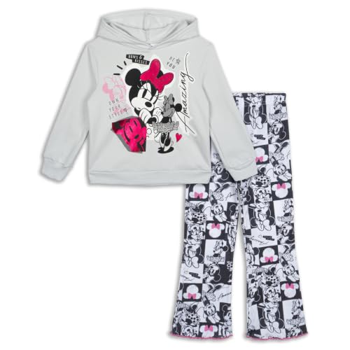 Image of Disney Minnie Mouse Girls' 2-Piece Fleece Hoodie and Leggings Set