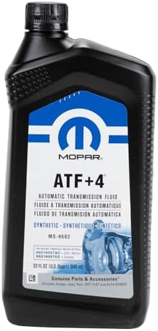 Mopar ATF + 4 Automatic Transmission Oil MS-9602 0.946 L