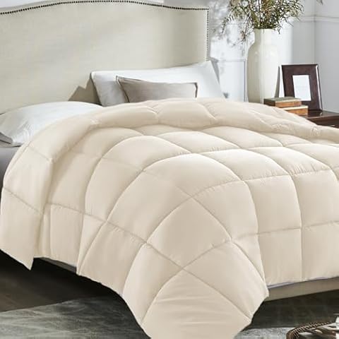 COKTIK All Season Down Alternative Quilted Bed Comforters Winter Warm - Machine Washable Cover