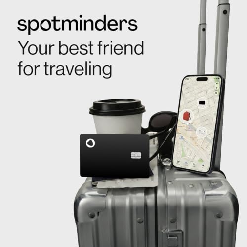 SPOTMINDERS Apple MFi Certified Credit Card Wallet Tracker PRO 4-Pack (iOS Only) Works with Apple Find My Rechargeable Tracking Card for Wallet IP68 0.07in Slim iPhone Item Finder for Luggage or Purse - Image 3