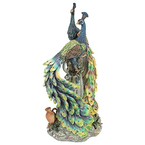 Design Toscano Peacocks in Paradise Figurine Statue
